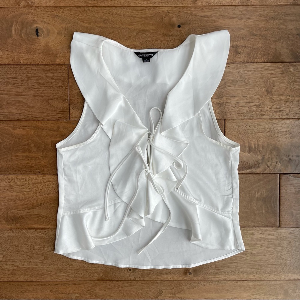 Silky Blouse || size L fits like a M